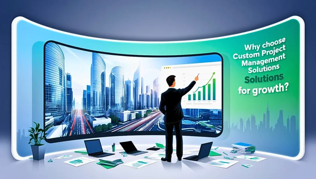 Why Choose Custom Project Management Solutions for Business Growth? 1 Why Choose Custom Project Management Solutions for Growth 1 - Epicsoft Technologies