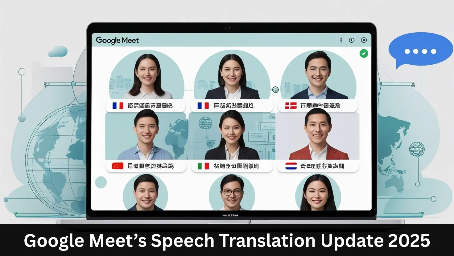 google meet's speech translation