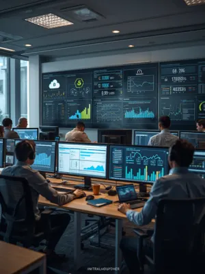 Cloud infrastructure management monitoring dashboard